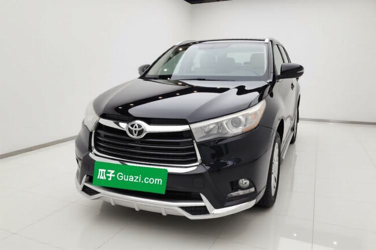 Ojetý Toyota Highlander 2015 2.0T Two-Wheel Drive Luxury Edition 7 Seats Guazi used car, China used car export, Used car for sale, Used cars, Cheapest cars for sale