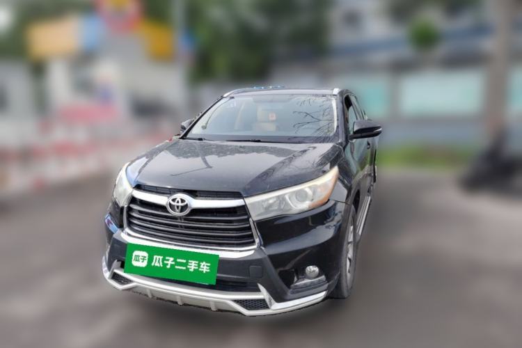 Used Toyota Highlander 2015 2.0T Two-Wheel Drive Luxury Edition 7 Seats Guazi used car, China used car export, Used car for sale, Used cars, Cheapest cars for sale