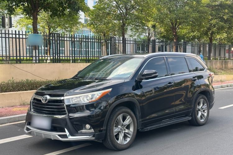 Used Toyota Highlander 2015 2.0T Two-Wheel Drive Luxury Edition 7 Seats Guazi used car, China used car export, Used car for sale, Used cars, Cheapest cars for sale