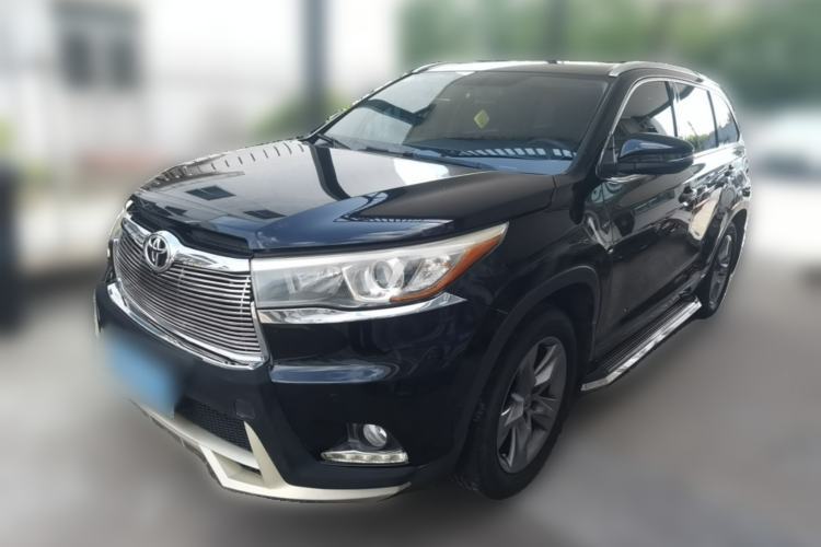 Used Toyota Highlander 2015 2.0T Four-Wheel Drive Luxury Edition 7-Seater Guazi used car, China used car export, Used car for sale, Used Toyota cars, Cheapest cars for sale