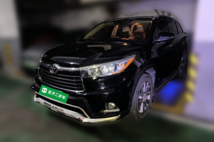 Used Toyota Highlander 2015 3.5L 4x4 Luxury Edition 7-seater Guazi used car, China used car export, Used car for sale, Used Toyota cars, Cheapest cars for sale