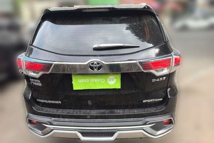 Used Toyota Highlander 2015 2.0T Four-Wheel Drive Luxury Edition 7-Seater Rear