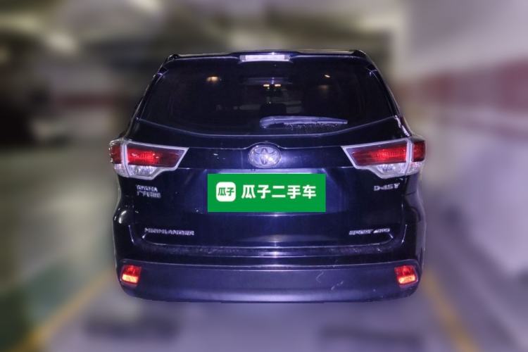 Used Toyota Highlander 2015 2.0T Four-Wheel Drive Luxury Edition 7-Seater Rear