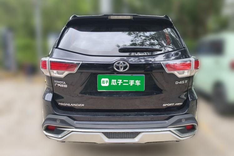 Used Toyota Highlander 2015 2.0T Four-Wheel Drive Luxury Edition 7-Seater Rear