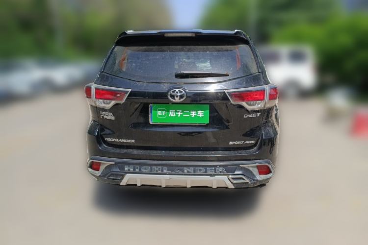 Used Toyota Highlander 2015 2.0T Four-Wheel Drive Luxury Edition 7-Seater Rear