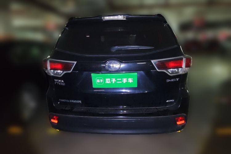 Used Toyota Highlander 2015 2.0T Four-Wheel Drive Elite Edition 7-Seater Rear