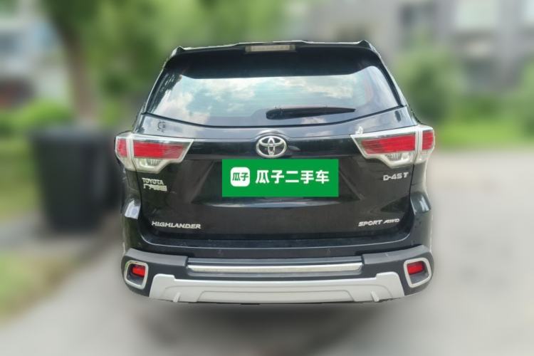 Used Toyota Highlander 2015 2.0T Four-Wheel Drive Luxury Edition 7-Seater Rear