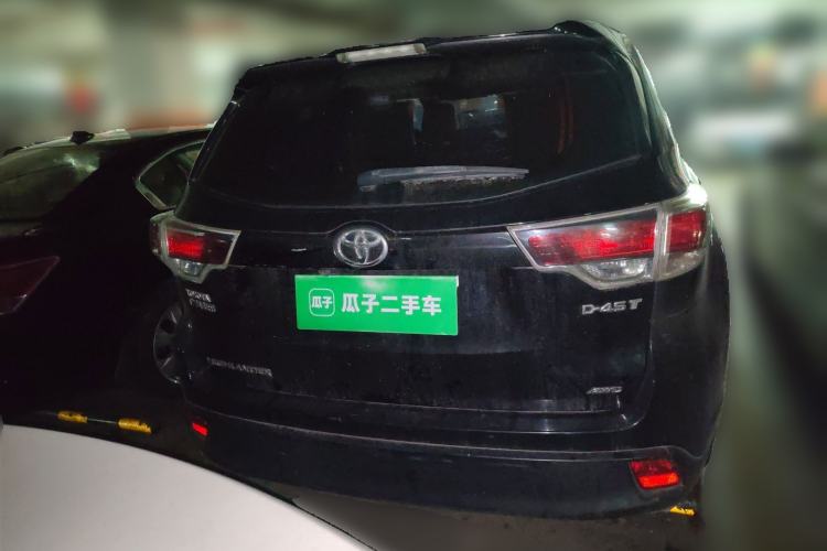 Used Toyota Highlander 2015 2.0T Four-Wheel Drive Elite Edition 7-Seater Rear