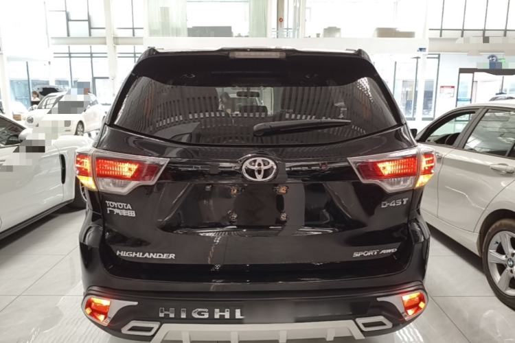 Used Toyota Highlander 2015 2.0T Four-Wheel Drive Luxury Edition 7-Seater Rear