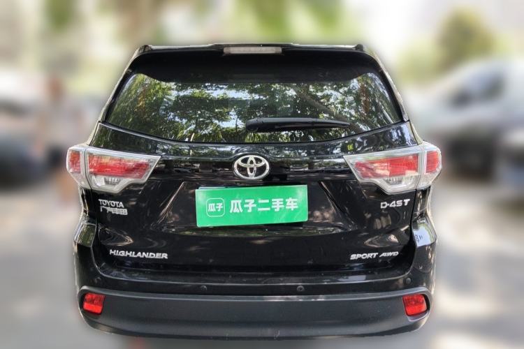 Used Toyota Highlander 2015 2.0T Four-Wheel Drive Luxury Edition 7-Seater Rear