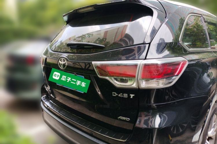 Used Toyota Highlander 2015 2.0T Four-Wheel Drive Elite Edition 7-Seater Rear