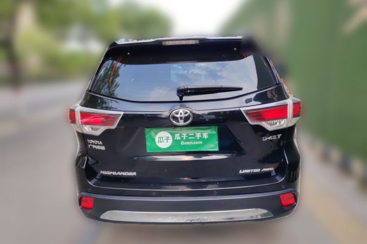 Used Toyota Highlander 2015 2.0T Four-Wheel Drive Ultimate Edition 7-Seater Rear