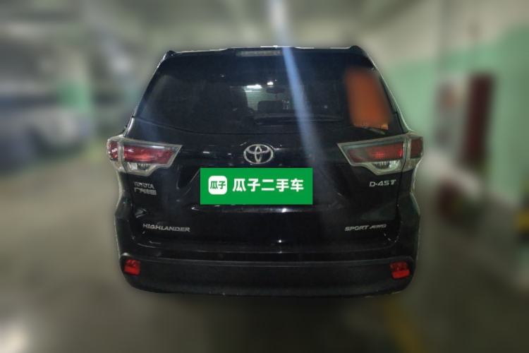 Used Toyota Highlander 2015 2.0T Four-Wheel Drive Luxury Edition 7-Seater Rear