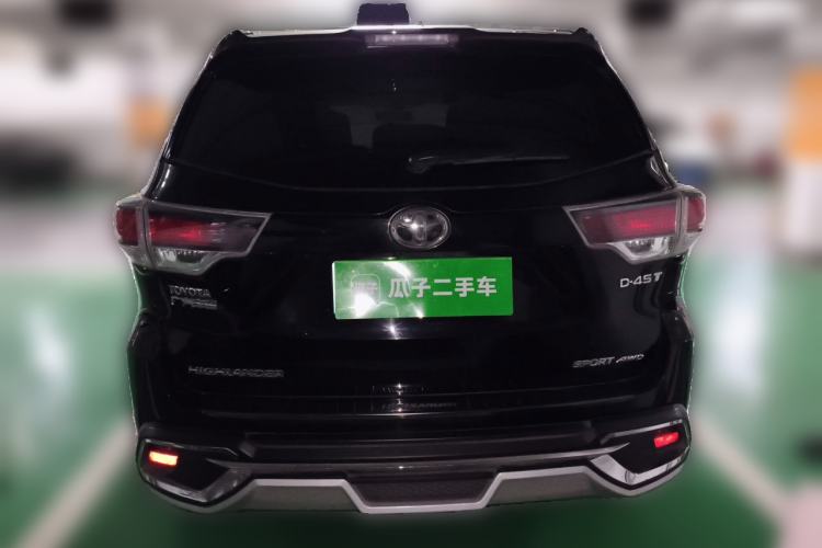 Used Toyota Highlander 2015 2.0T Four-Wheel Drive Luxury Edition 7-Seater Rear