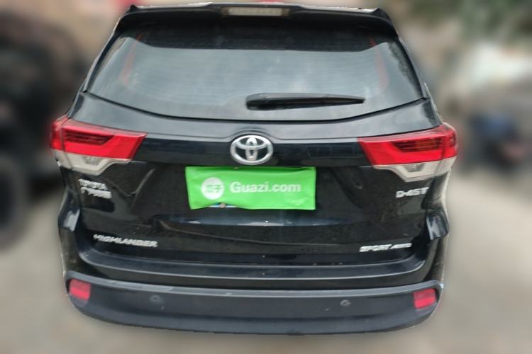 Used Toyota Highlander 2015 2.0T Four-Wheel Drive Luxury Edition 7-Seater Rear