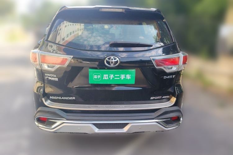 Used Toyota Highlander 2015 2.0T Four-Wheel Drive Luxury Edition 7-Seater Rear