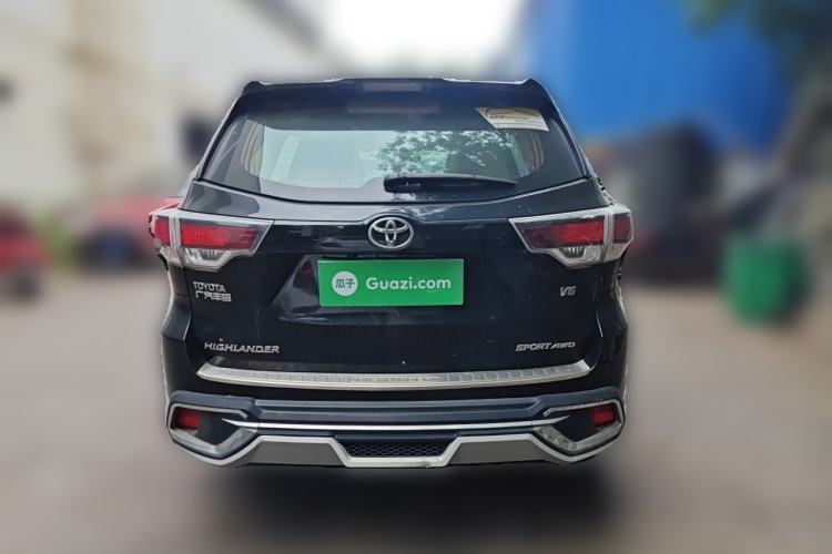 Used Toyota Highlander 2015 2.0T Four-Wheel Drive Luxury Edition 7-Seater Rear