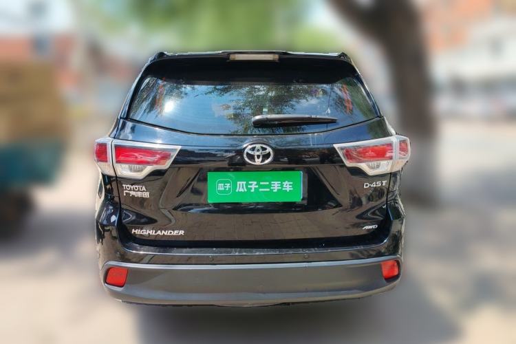 Used Toyota Highlander 2015 2.0T Four-Wheel Drive Elite Edition 7-Seater Rear