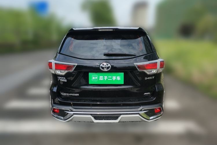 Used Toyota Highlander 2015 2.0T Four-Wheel Drive Elite Edition 7-Seater Rear