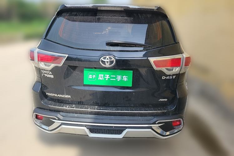 Used Toyota Highlander 2015 2.0T Four-Wheel Drive Elite Edition 7-Seater Rear