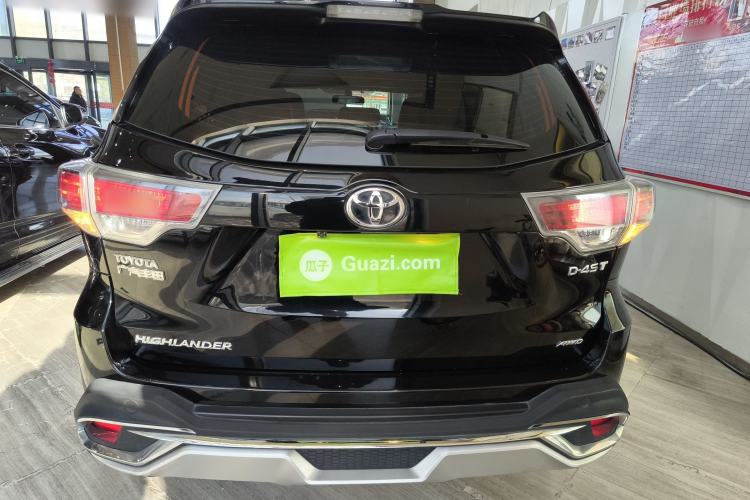 Used Toyota Highlander 2015 2.0T Four-Wheel Drive Elite Edition 7-Seater Rear