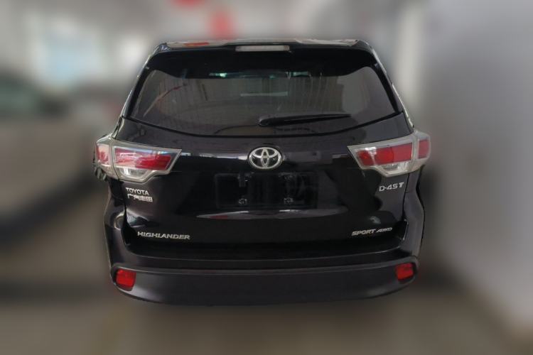 Used Toyota Highlander 2015 2.0T Four-Wheel Drive Luxury Edition 7-Seater Rear