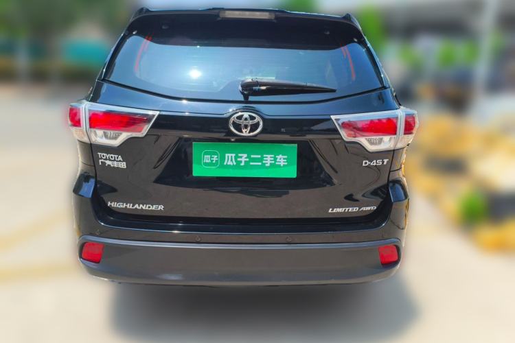 Used Toyota Highlander 2015 2.0T Four-Wheel Drive Ultimate Edition 7-Seater Rear