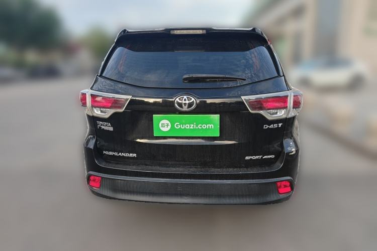 Used Toyota Highlander 2015 2.0T Four-Wheel Drive Luxury Edition 7-Seater Rear