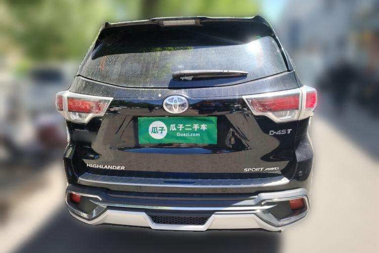 Used Toyota Highlander 2015 2.0T Four-Wheel Drive Luxury Edition 7-Seater Rear
