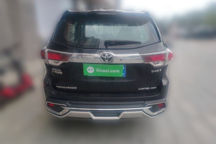 Used Toyota Highlander 2015 2.0T Four-Wheel Drive Ultimate Edition 7-Seater Rear