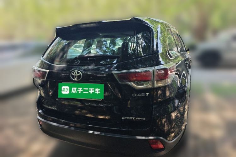 Used Toyota Highlander 2015 2.0T Four-Wheel Drive Luxury Edition 7-Seater Rear