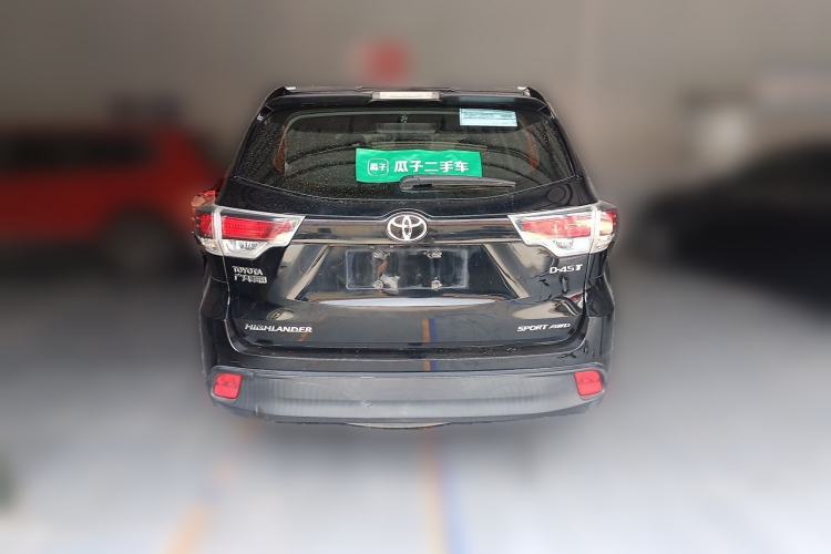 Used Toyota Highlander 2015 2.0T Four-Wheel Drive Luxury Edition 7-Seater Rear