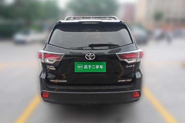 Used Toyota Highlander 2015 2.0T Four-Wheel Drive Luxury Edition 7-Seater Rear