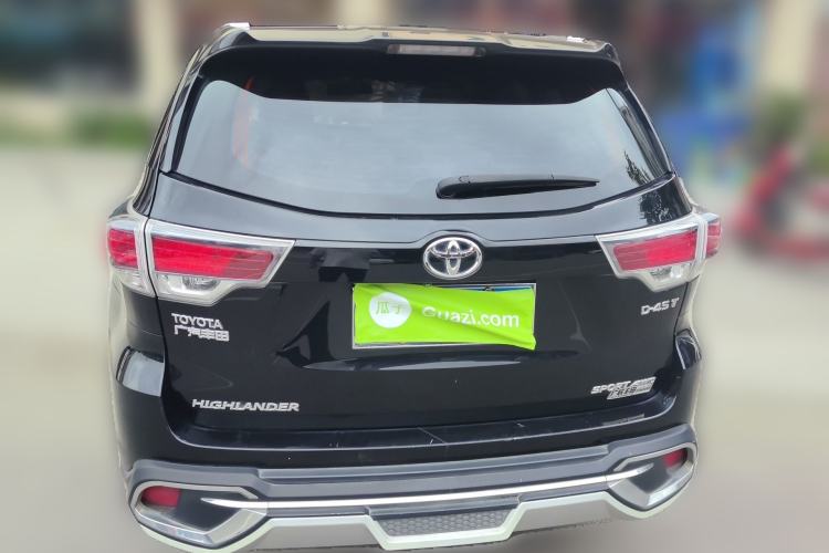 Used Toyota Highlander 2015 2.0T Four-Wheel Drive Luxury Edition 7-Seater Rear