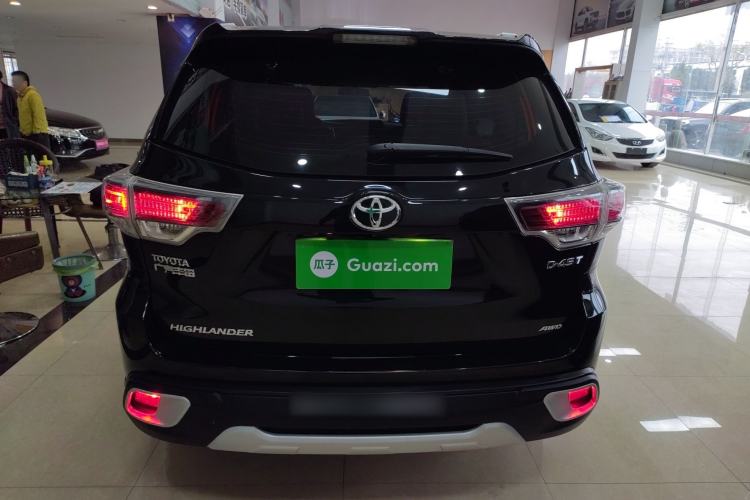 Used Toyota Highlander 2015 2.0T Four-Wheel Drive Elite Edition 7-Seater Rear