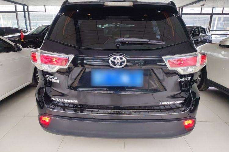 Used Toyota Highlander 2015 2.0T Four-Wheel Drive Ultimate Edition 7-Seater Rear
