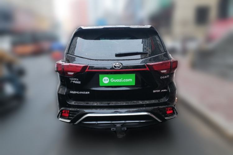 Used Toyota Highlander 2015 2.0T Four-Wheel Drive Luxury Edition 7-Seater Rear