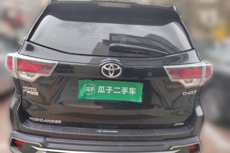Used Toyota Highlander 2015 2.0T Four-Wheel Drive Elite Edition 7-Seater Rear