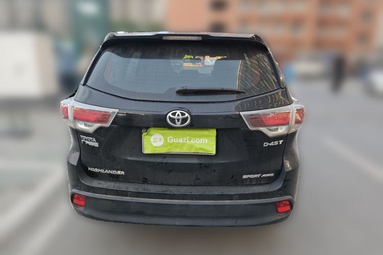 Used Toyota Highlander 2015 2.0T Four-Wheel Drive Luxury Edition 7-Seater Rear