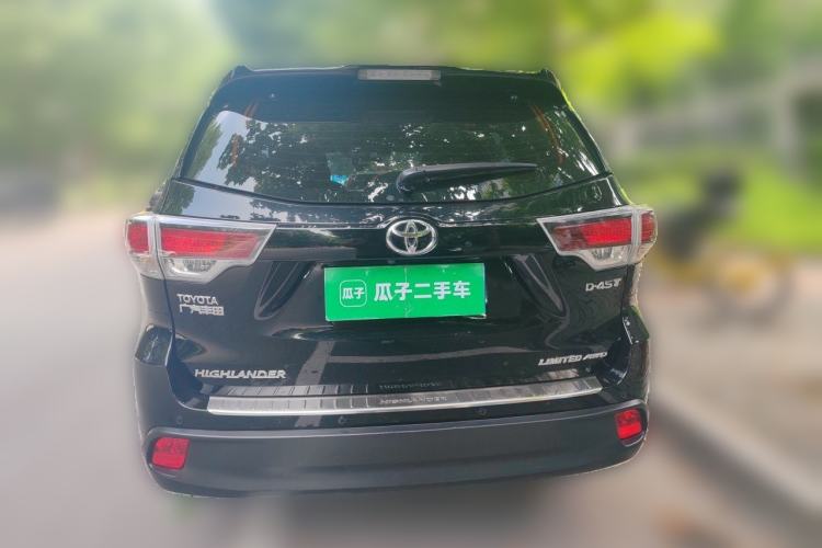 Used Toyota Highlander 2015 2.0T Four-Wheel Drive Ultimate Edition 7-Seater Rear