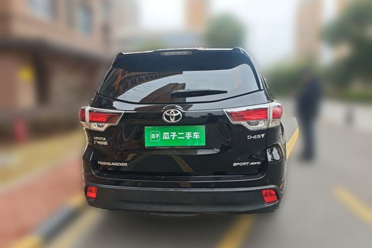 Used Toyota Highlander 2015 2.0T Four-Wheel Drive Luxury Edition 7-Seater Rear