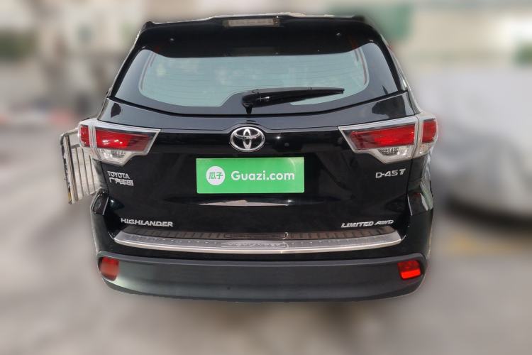 Used Toyota Highlander 2015 2.0T Four-Wheel Drive Ultimate Edition 7-Seater Rear