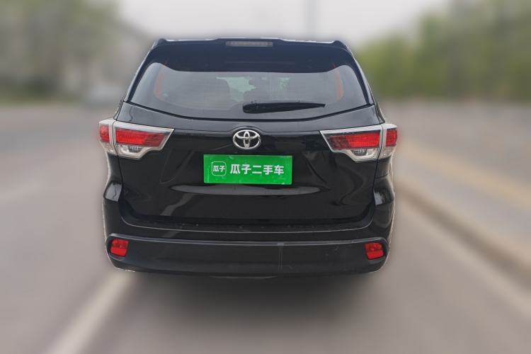 Used Toyota Highlander 2015 2.0T Four-Wheel Drive Luxury Edition 7-Seater Rear