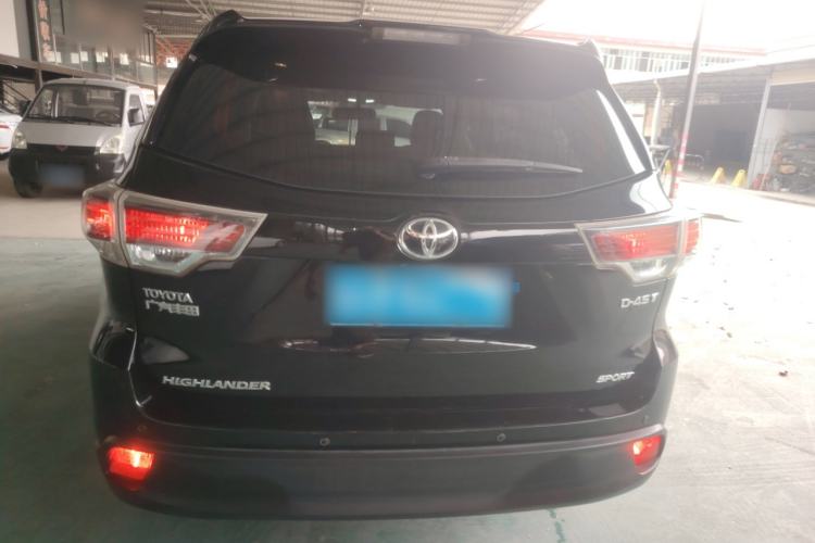 Used Toyota Highlander 2015 2.0T Two-Wheel Drive Luxury Edition 7 Seats Rear