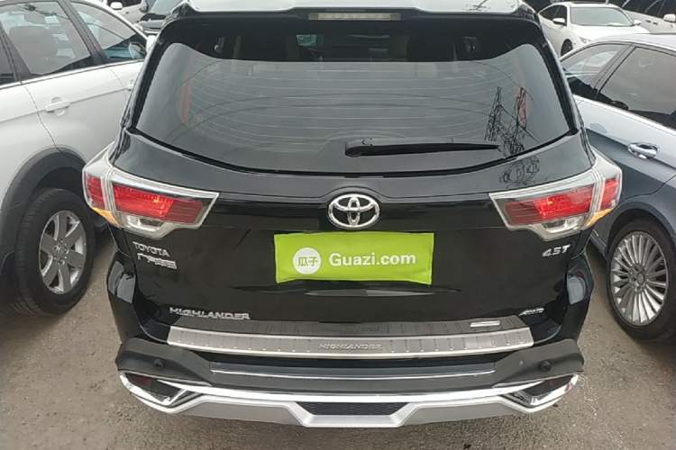 Used Toyota Highlander 2015 2.0T Four-Wheel Drive Elite Edition 7-Seater Rear