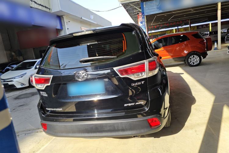 Used Toyota Highlander 2015 2.0T Four-Wheel Drive Luxury Edition 7-Seater Rear