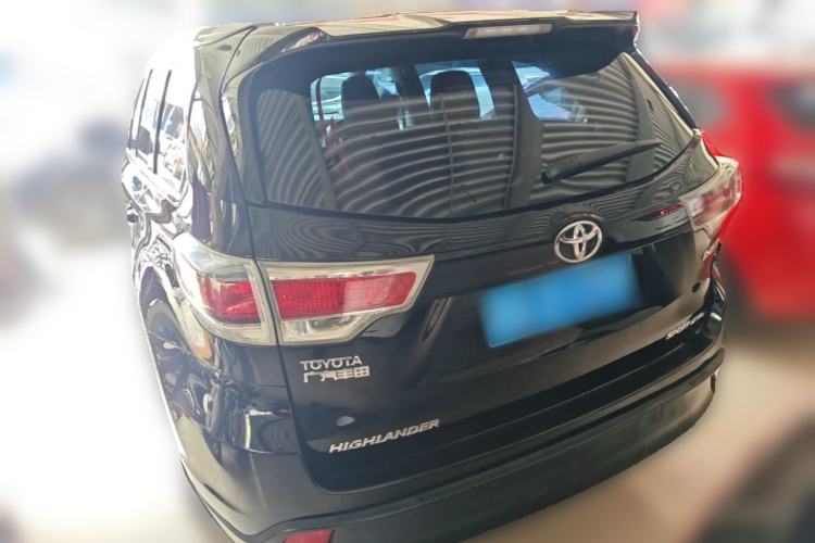Used Toyota Highlander 2015 2.0T Four-Wheel Drive Luxury Edition 7-Seater Rear