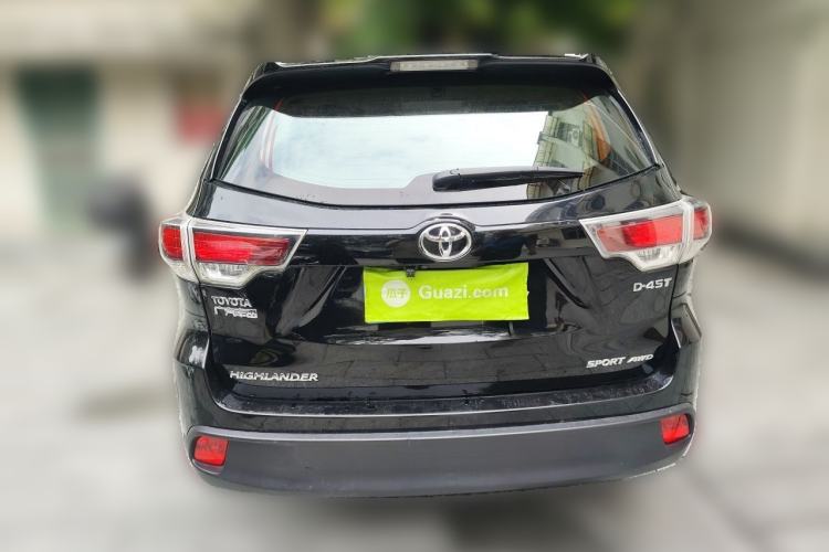 Used Toyota Highlander 2015 2.0T Four-Wheel Drive Luxury Edition 7-Seater Rear
