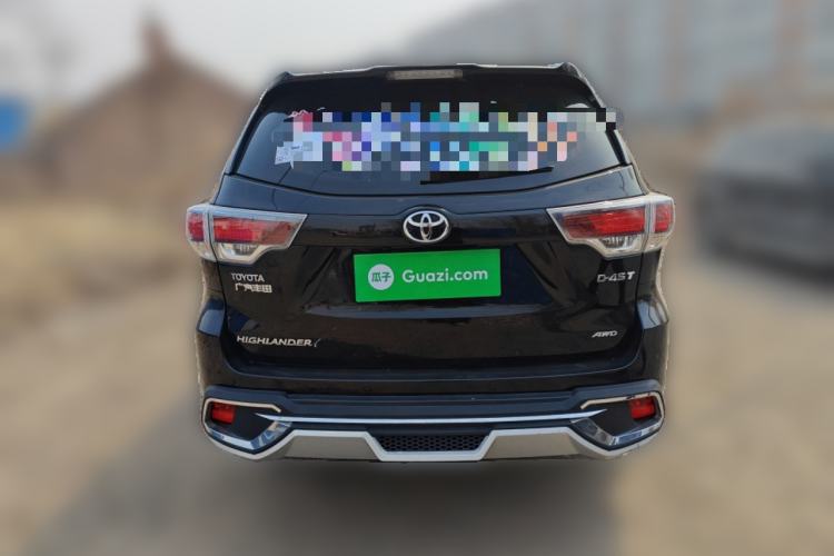 Used Toyota Highlander 2015 2.0T Four-Wheel Drive Elite Edition 7-Seater Rear