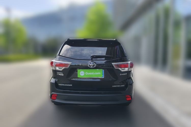 Used Toyota Highlander 2015 2.0T Four-Wheel Drive Ultimate Edition 7-Seater Rear